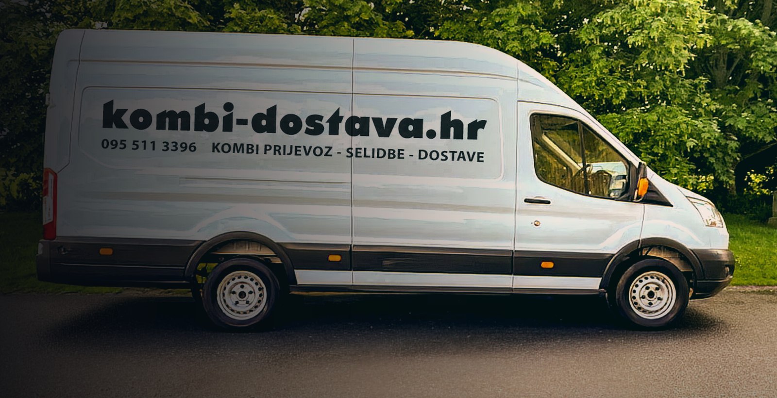 Kombi prijevoz Zagreb — Ford Transit za selidbe, dostavu i transport